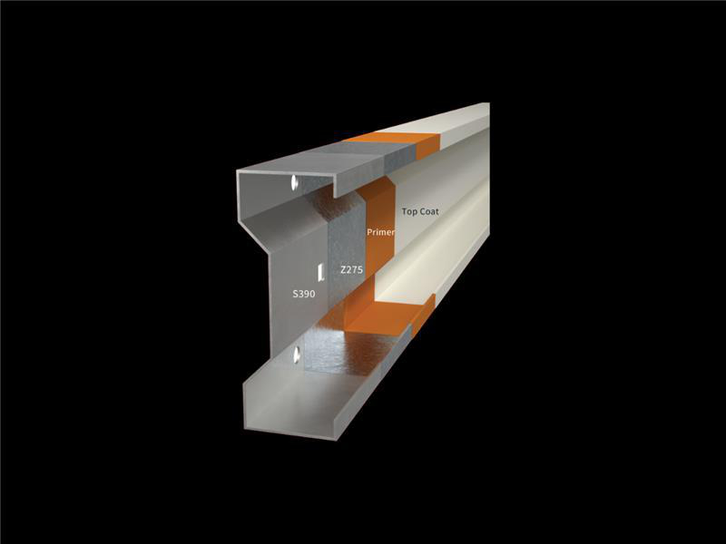 Viribeam Coated Steel Purlins