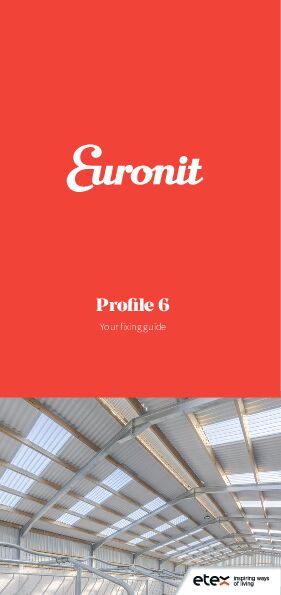 Euronit Profile 6 Fixing Guide